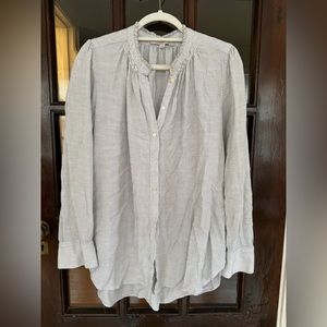 LOFT peasant-style top